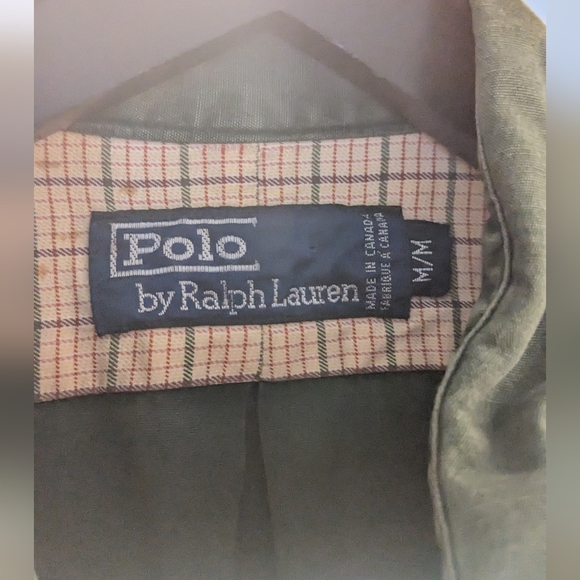 Polo by Ralph Lauren forest green long sleeve button up shirt size M - Picture 3 of 3